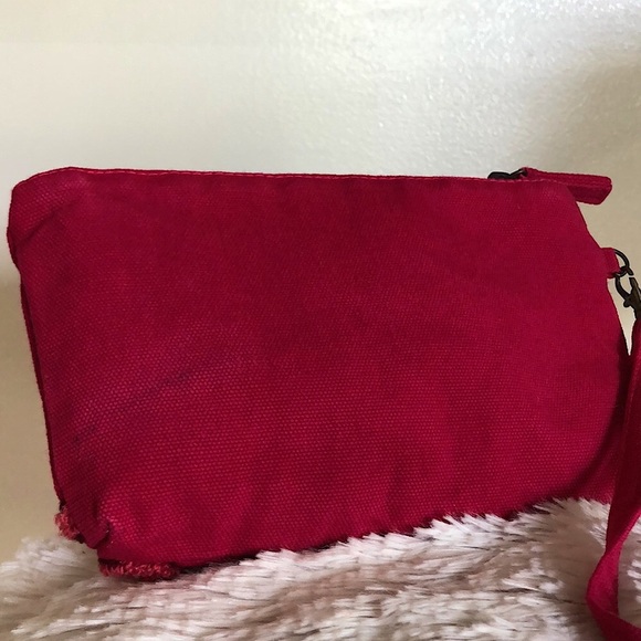 Canvas Wristlet/Clutch✨Gently Used Condition✨ - Picture 4 of 4
